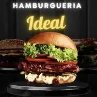 hamburgueria ideal logomarca